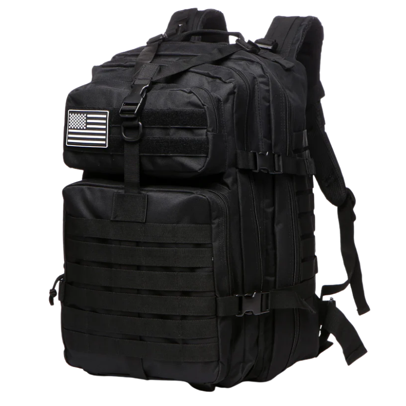 Tactical Backpack with 50L Waterproof Nylon