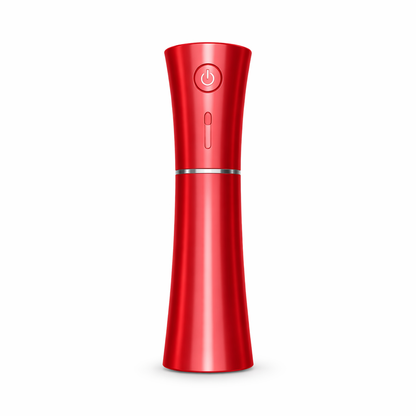 Red 2 in 1 Cool Mist Humidifier and Facial Moisturizer