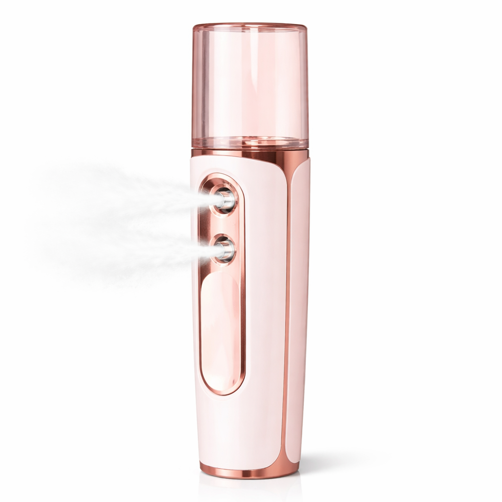 Pink Dual Nozzle Nano Facial Mister