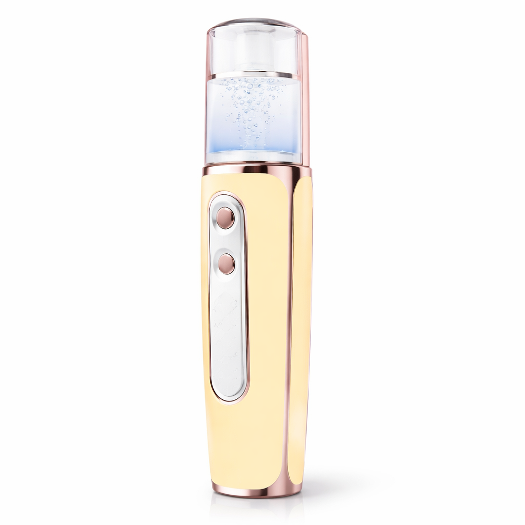 Yellow Dual Nozzle Nano Facial Mister