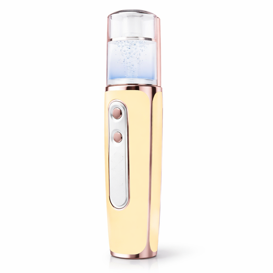 Yellow Dual Nozzle Nano Facial Mister