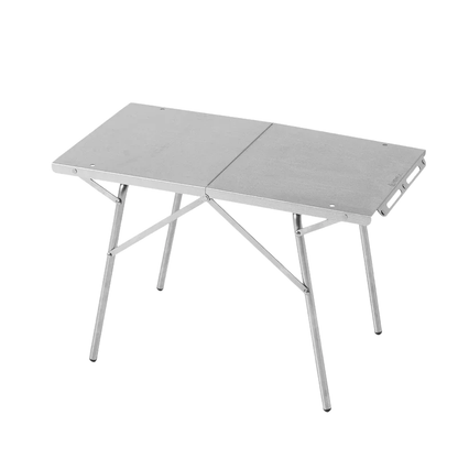 Camping Table with Folding Stainless Heat-Resistant