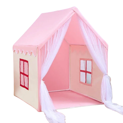 Kids Teepee Play Tent Pink