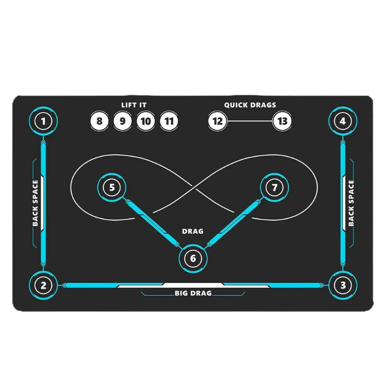 Hockey & Soccer Training Dribbling Pad