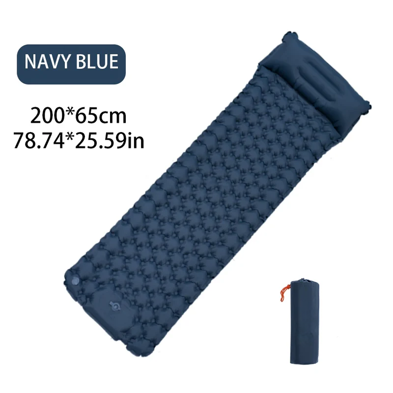 Inflatable Sleeping Pad with Camping 200cm Spliceable