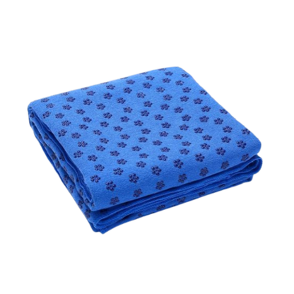 Breathable Yoga Mat with Mesh Storage Bag - Blue