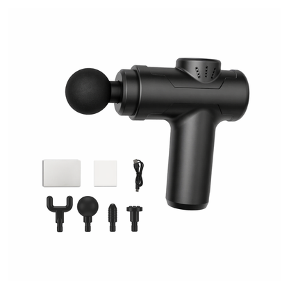 Black Portable Mini Massage Gun for Deep Tissue