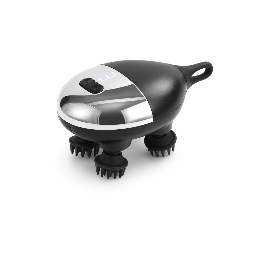 Intelligent 3D Electric Head & Scalp Massager (black)