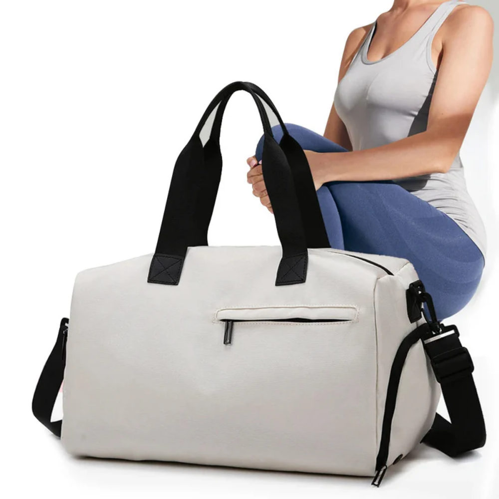 Gym Duffle Bag with Waterproof with Shoe Compartment