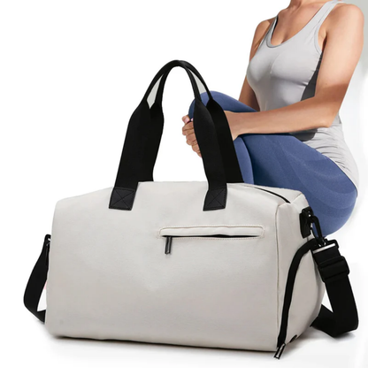 Gym Duffle Bag with Waterproof with Shoe Compartment