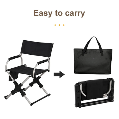 Outdoor Seat Director Chair with Folding Aluminum