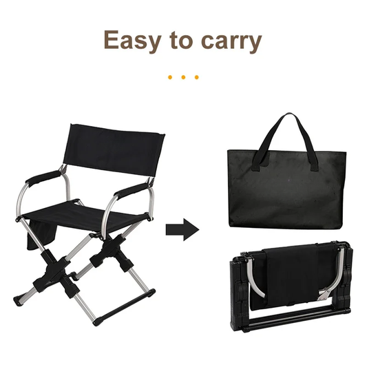 Outdoor Seat Director Chair with Folding Aluminum