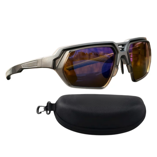 Polarized Sports Sunglasses UV403 for Men & Women (Blue)