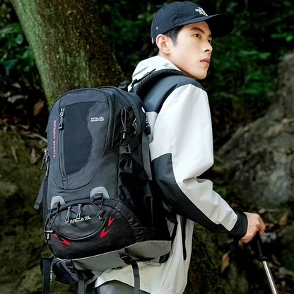 Hiking Backpack with 35L Waterproof Cushion Nylon