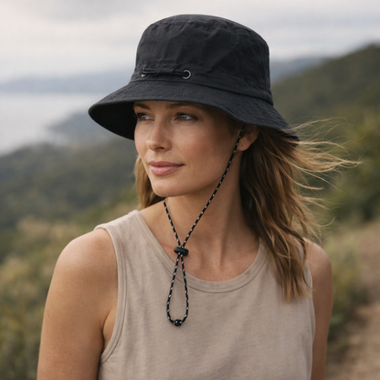 Anti-UV Waterproof Bucket Hat for Outdoor (Gray)