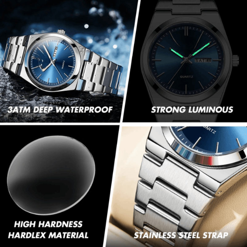 Best Watch Quartz with Stainless Steel Waterproof | Buy Online at Furniture Things Australia