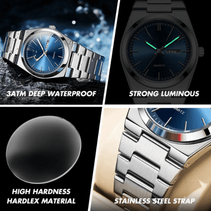 Best Watch Quartz with Stainless Steel Waterproof | Buy Online at Furniture Things Australia