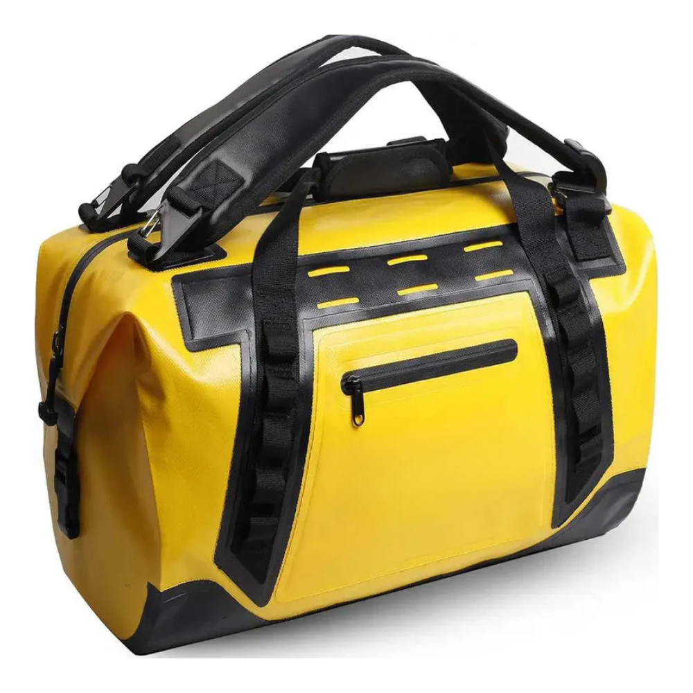 Waterproof Dry Backpack with PVC Roll Top 50L