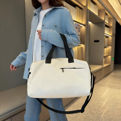 Gym Duffle Bag with Waterproof with Shoe Compartment
