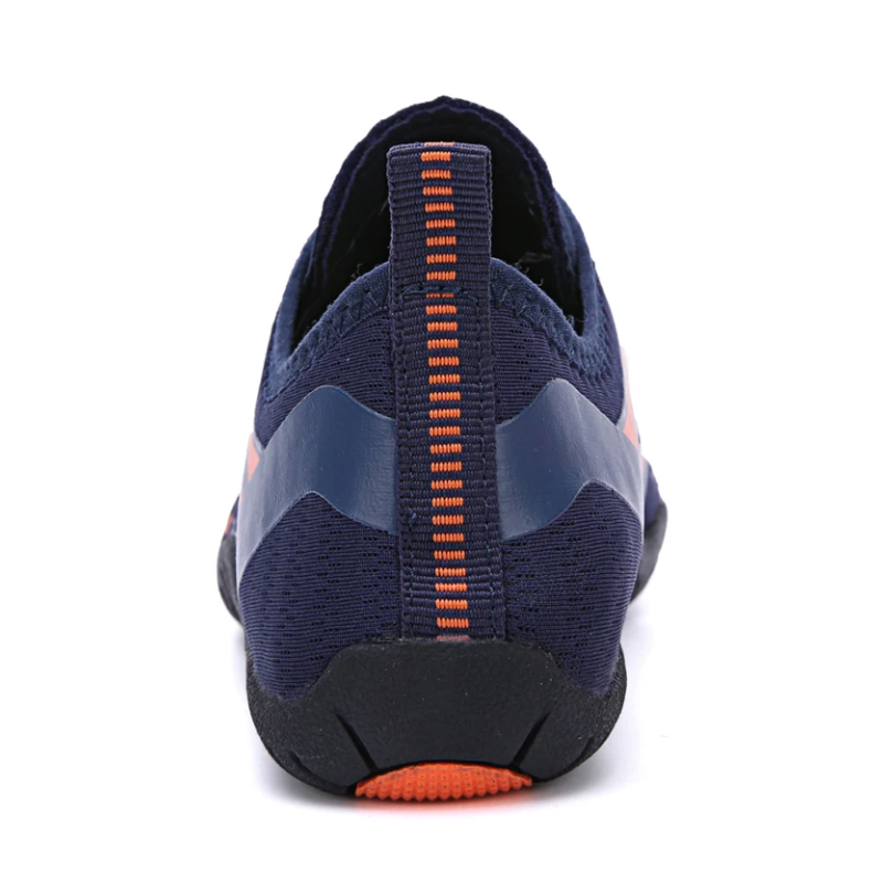 Trail Running Blue Orange Shoes for Men (Shoe Size: 39)