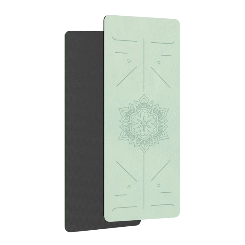 Yoga Mat TPE Non Slip Fitness Guide Line