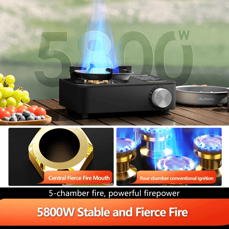 Best Gas Portable Camping Stove with 5800W Butane Burner | Buy Online at Furniture Things Australia