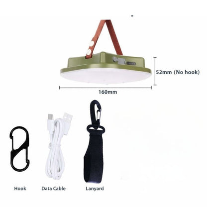 Lantern Solar Camping LED Rechargeable Magnetic