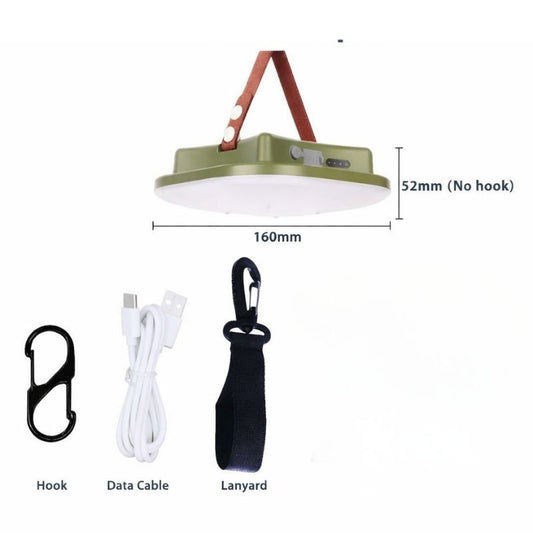Lantern Solar Camping LED Rechargeable Magnetic