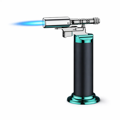 Refillable Jet Torch Lighter with Blue Flame