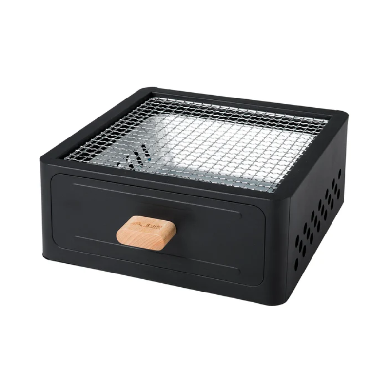 Camping Stove with Charcoal Grill