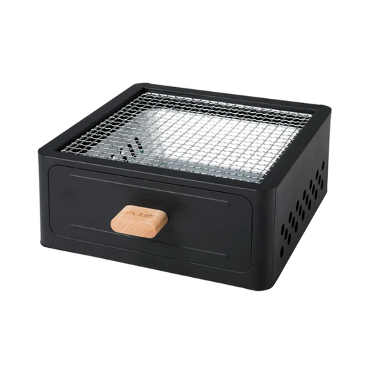 Camping Stove with Charcoal Grill