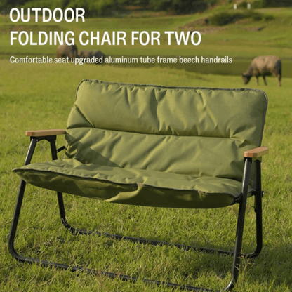 Best Outdoor Folding Chair Double Aluminum Camping Portable | Buy Online at Furniture Things Australia