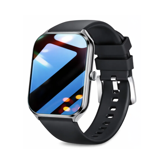 Smart Watch with Bluetooth Call Fitness Tracker (Black)