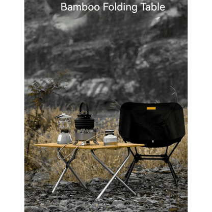 Best Camping Table Bamboo Folding Portable Outdoor Picnic BBQ | Buy Online at Furniture Things Australia