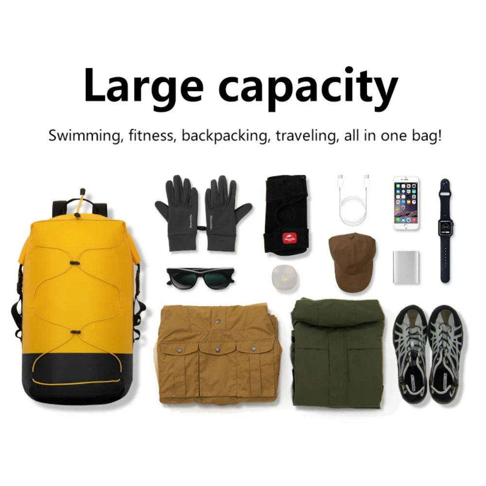 Dry Bag with 40L Waterproof TPU Nylon