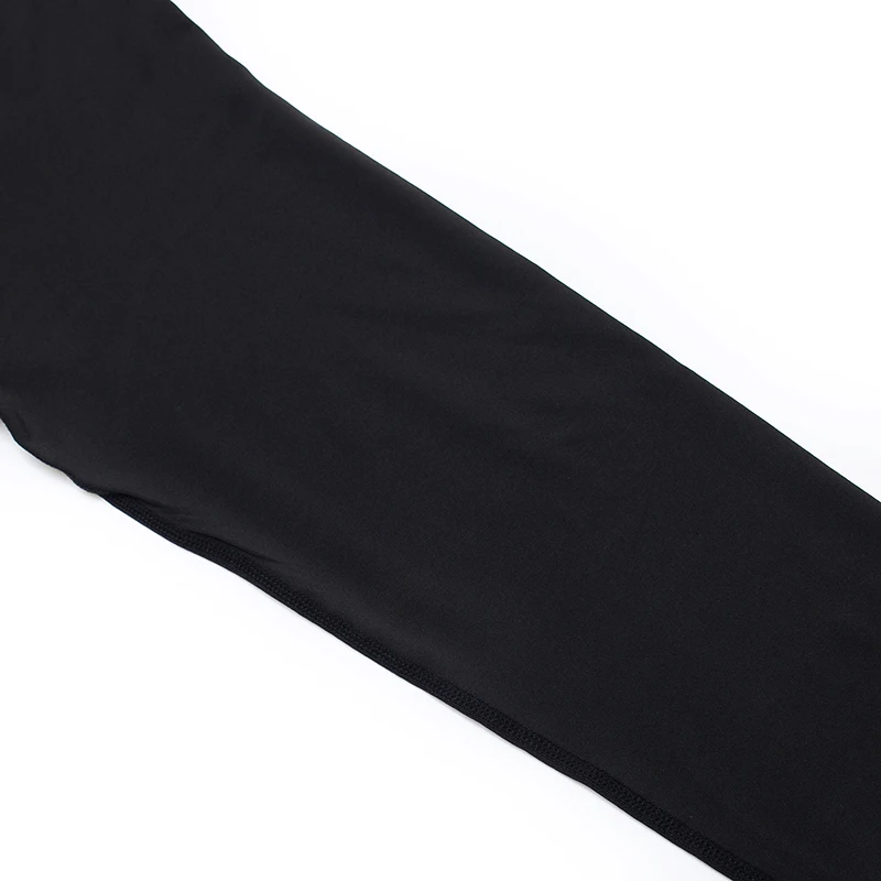 Top Long Compression Black Sleeve Quick Dry for Men (Large)