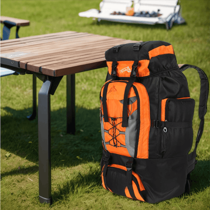 Best Backpack Mountaineering Nylon 80L Waterproof Hiking Travel | Buy Online at Furniture Things Australia