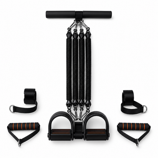 Multi-Functional Resistance Pedal Tension Rope (Black)