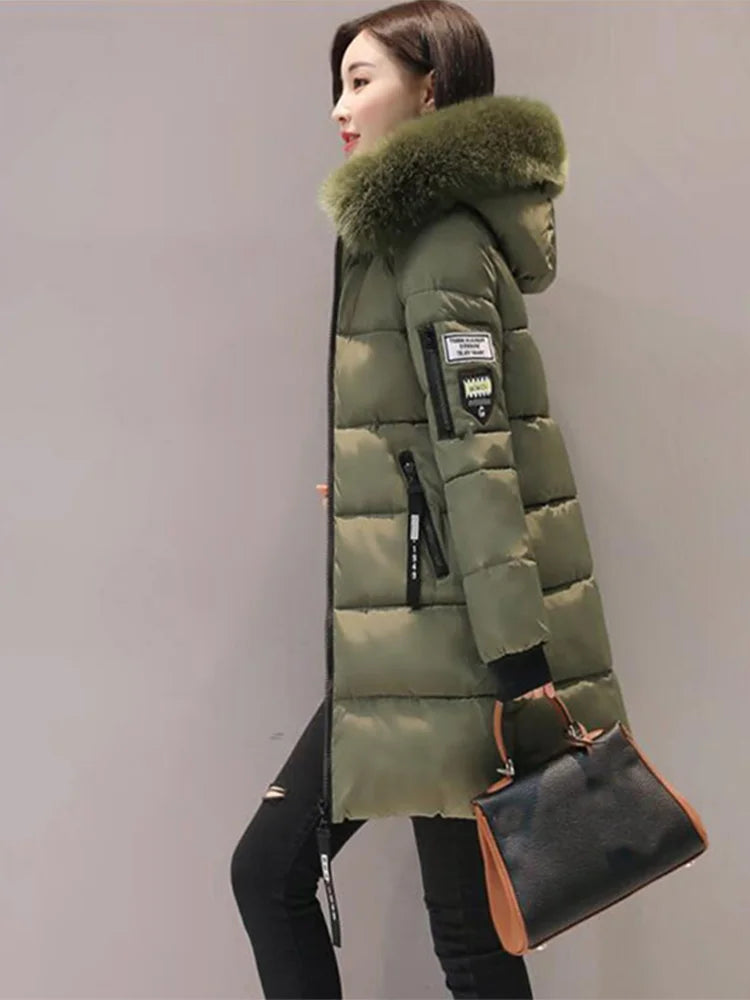 Women's Winter Warm Long Parka Coat