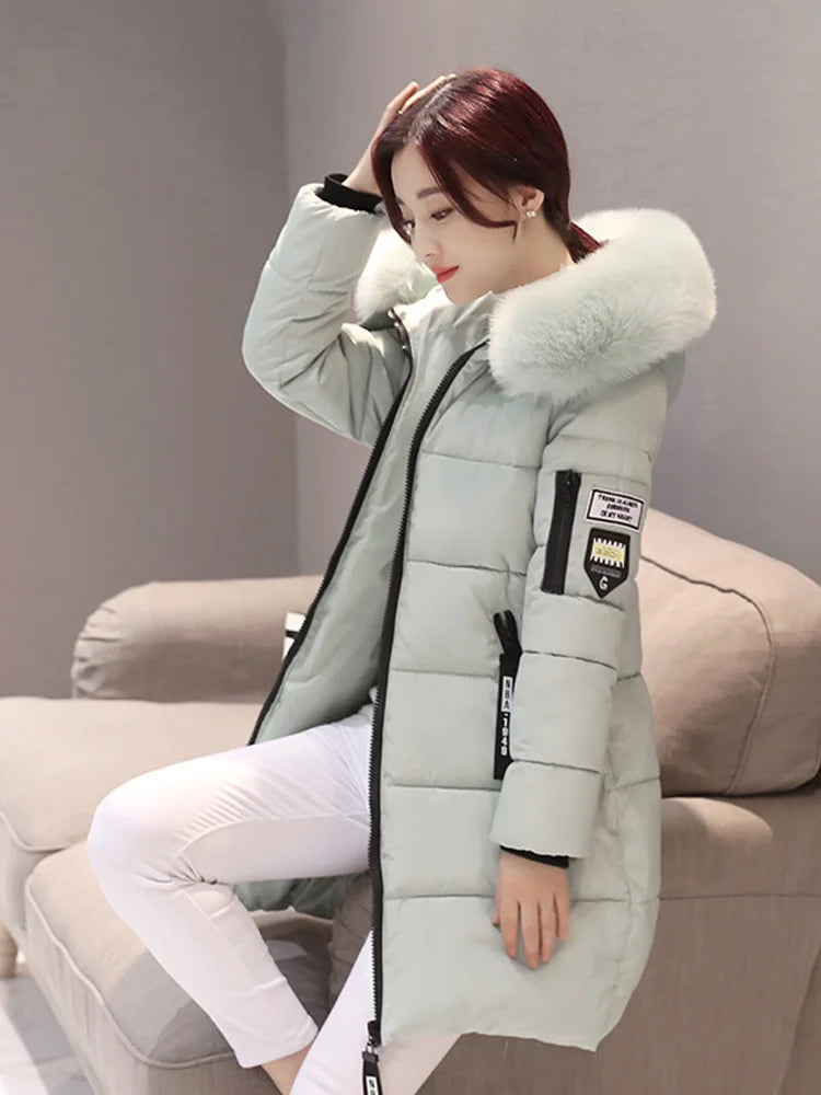Women's Winter Warm Long Parka Coat