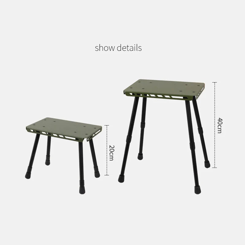 Outdoor Table Chair with Dual Use Liftable