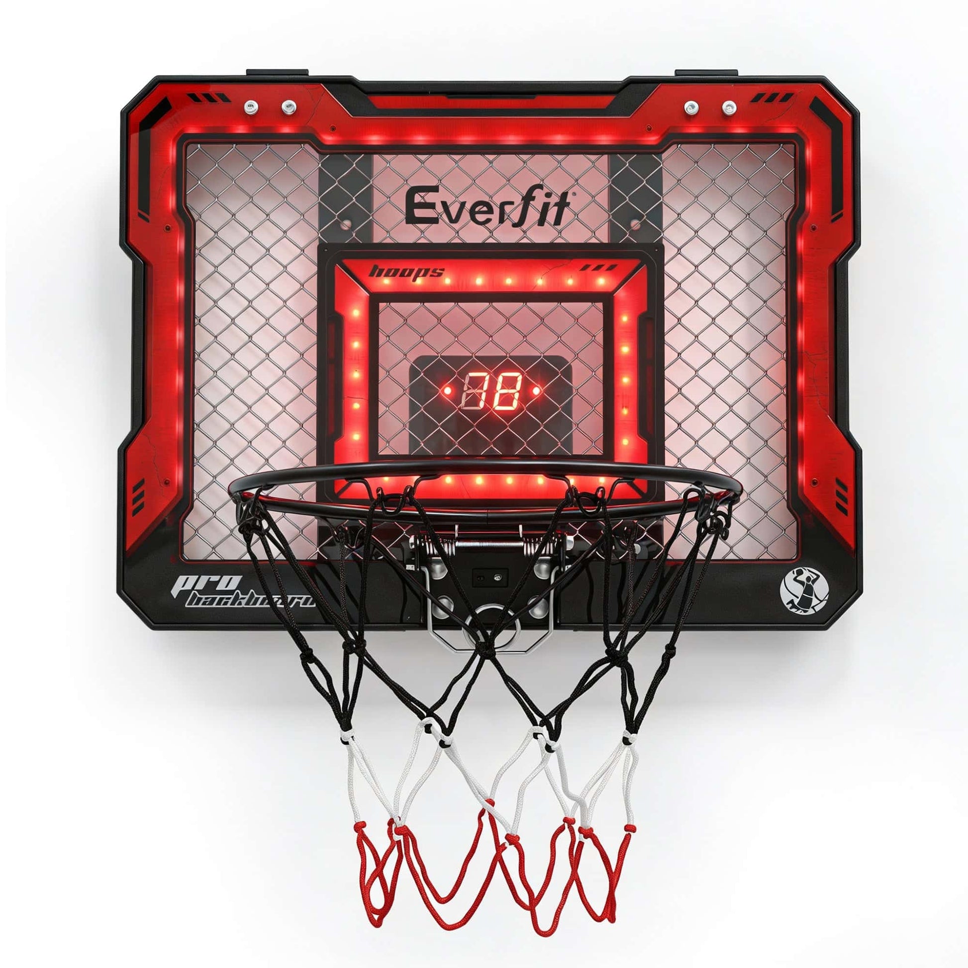 Best Everfit Mini Basketball Hoop Over Door Indoor LED Scoreboard Kids Set 40x30cm | Buy Online at Furniture Things Aust