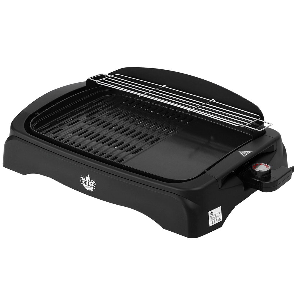 1950W Electric BBQ Grill Non-stick Plate for Indoor Outdoor