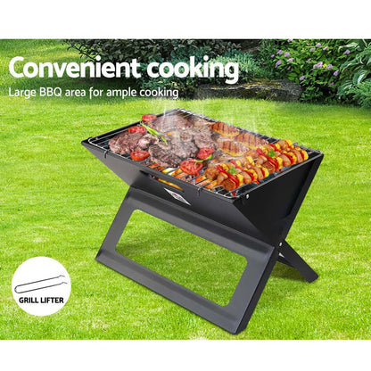 Best BBQ Grill Charcoal Smoker Foldable | Buy Online at Furniture Things Australia