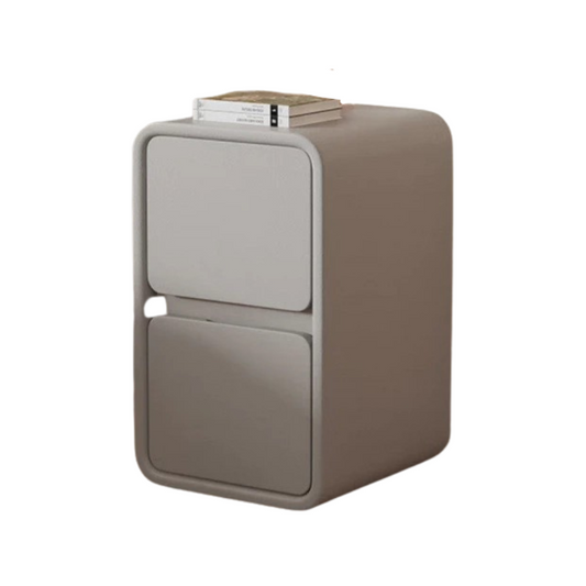 Bedside Table with Solid Drawer Storage Cabinet