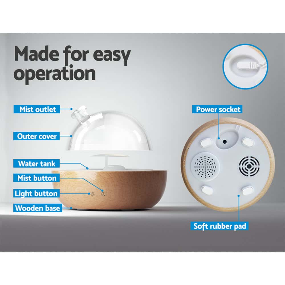 Best Aroma Diffuser Aromatherapy Glass 200ml | Buy Online at Furniture Things Australia