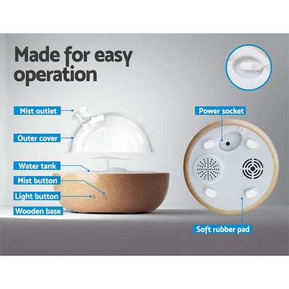 Best Aroma Diffuser Aromatherapy Glass 200ml | Buy Online at Furniture Things Australia