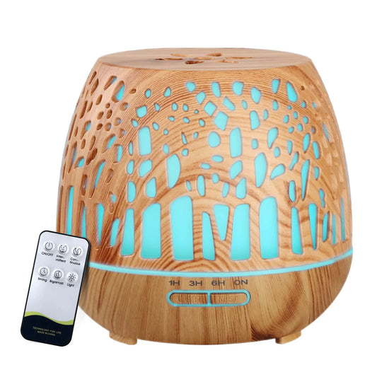 Best Aroma Diffuser Aromatherapy Wood Grain 400ml | Buy Online at Furniture Things Australia
