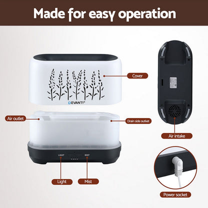 Aroma Diffuser Aromatherapy Flame 200ml