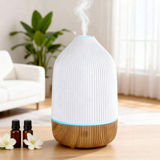 Ultrasonic Aroma Diffuser Aromatherapy 100ml LED Lights
